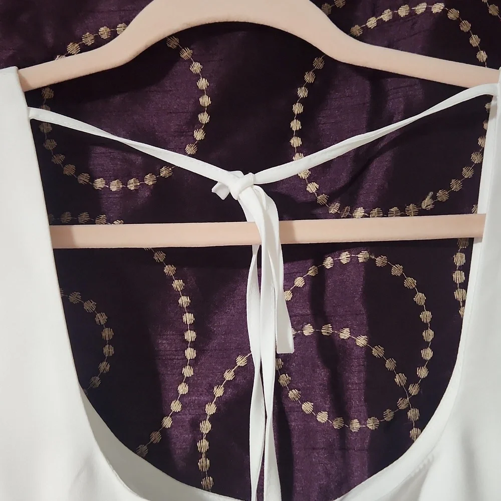 ASOS ELEGANT White  Women's Top Size 14. - Picture 3 of 10